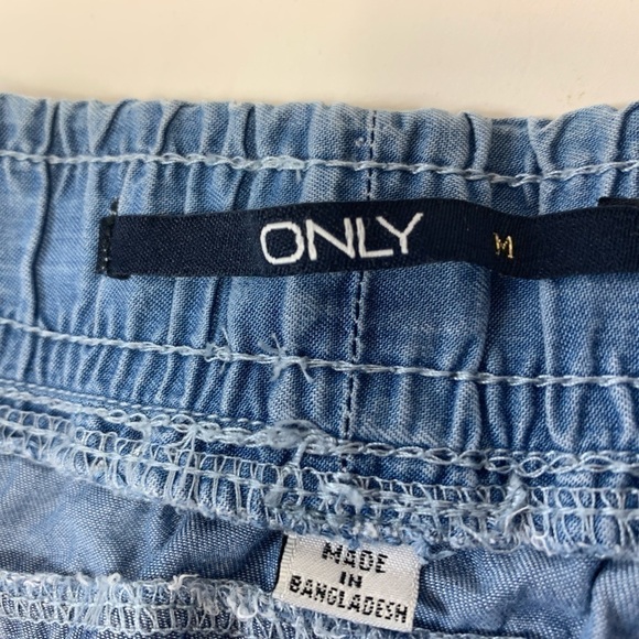 ONLY Blue String Shorts - Picture 3 of 5